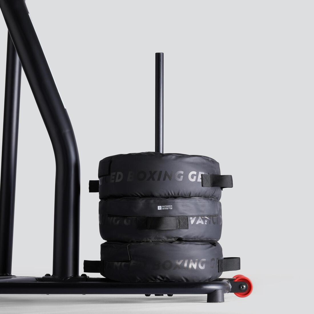 BLACK Punching Bag Stand Fillable Weight - 15kg, No Color, large image number 5