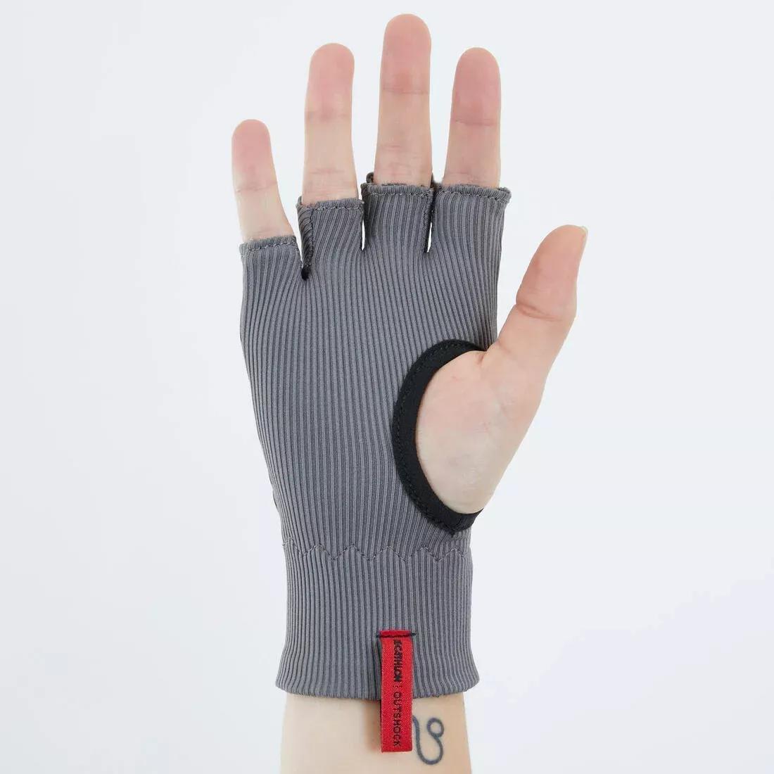 Women Boxing Liner Glove Mitts - 100, Silver Grey, , large image number 1