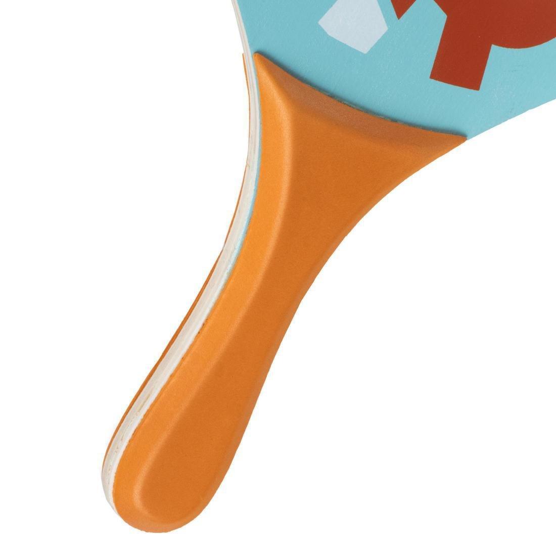 Beach Tennis Woody Set, Black, No Color, large image number 3