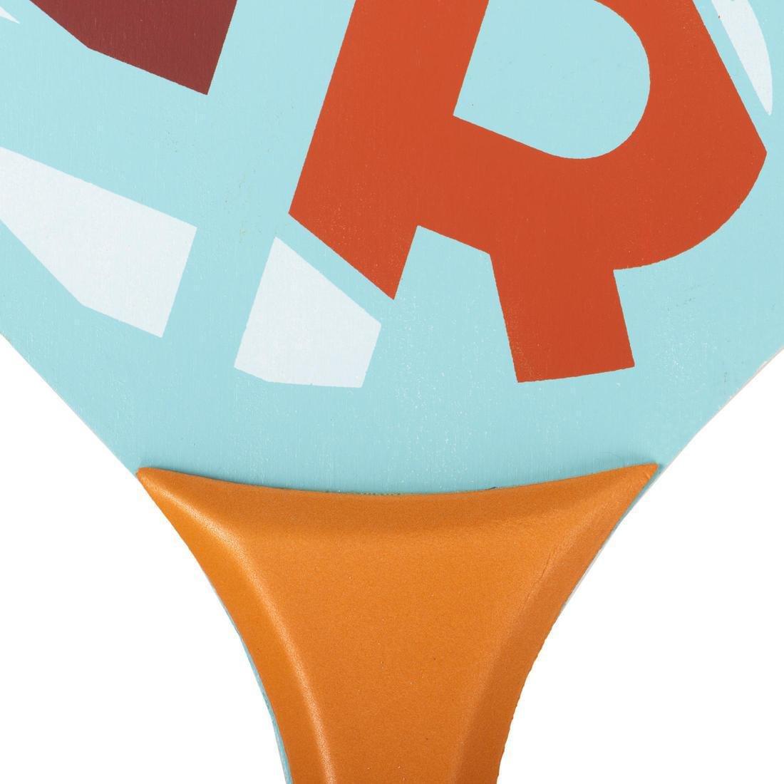 Beach Tennis Woody Set, Black, No Color, large image number 4