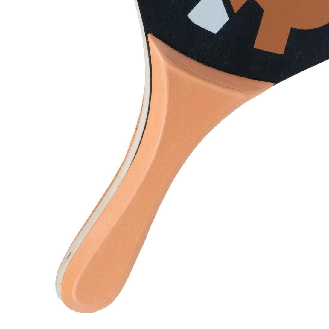 Beach Tennis Woody Set, Black, No Color, large image number 12