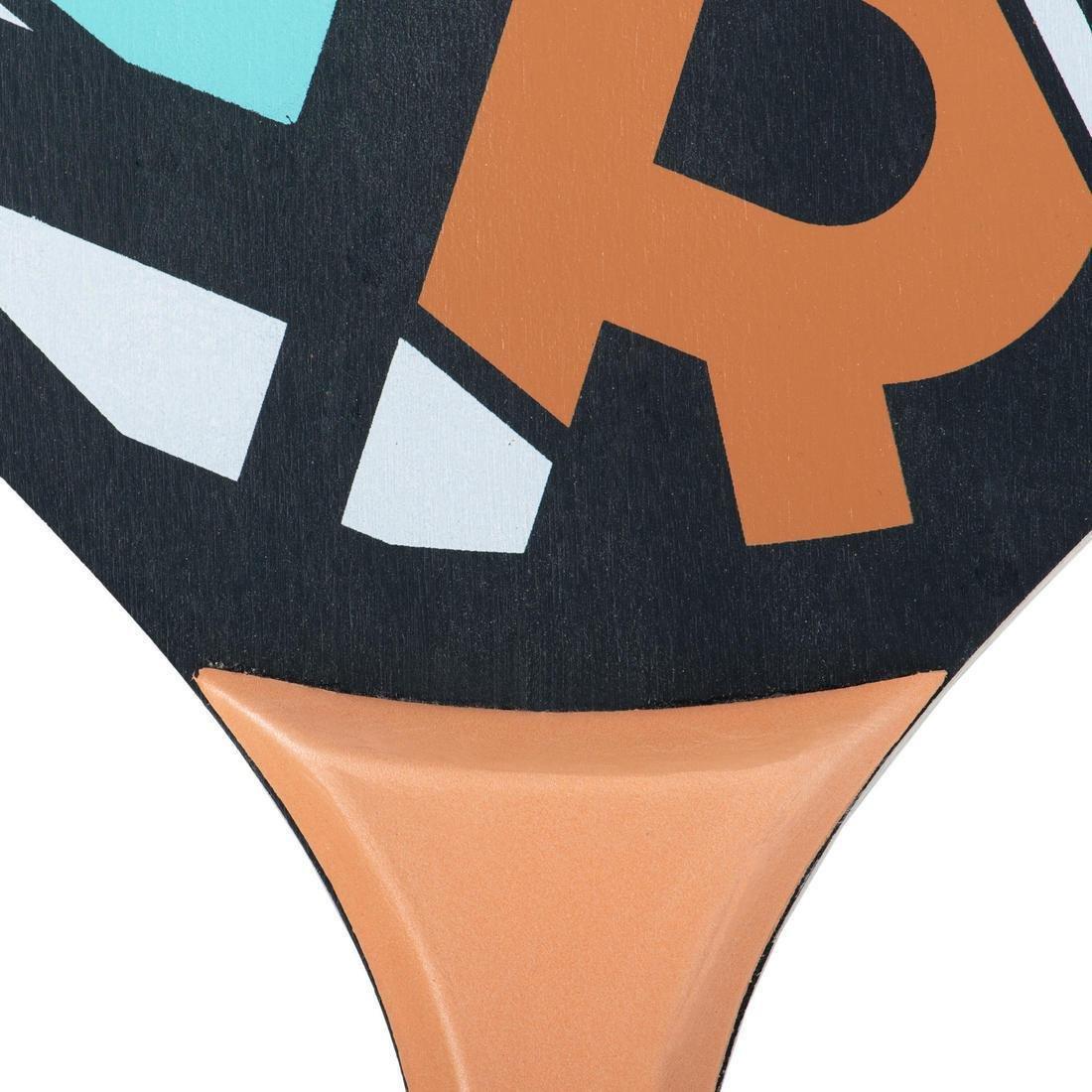 Beach Tennis Woody Set, Black, No Color, large image number 14