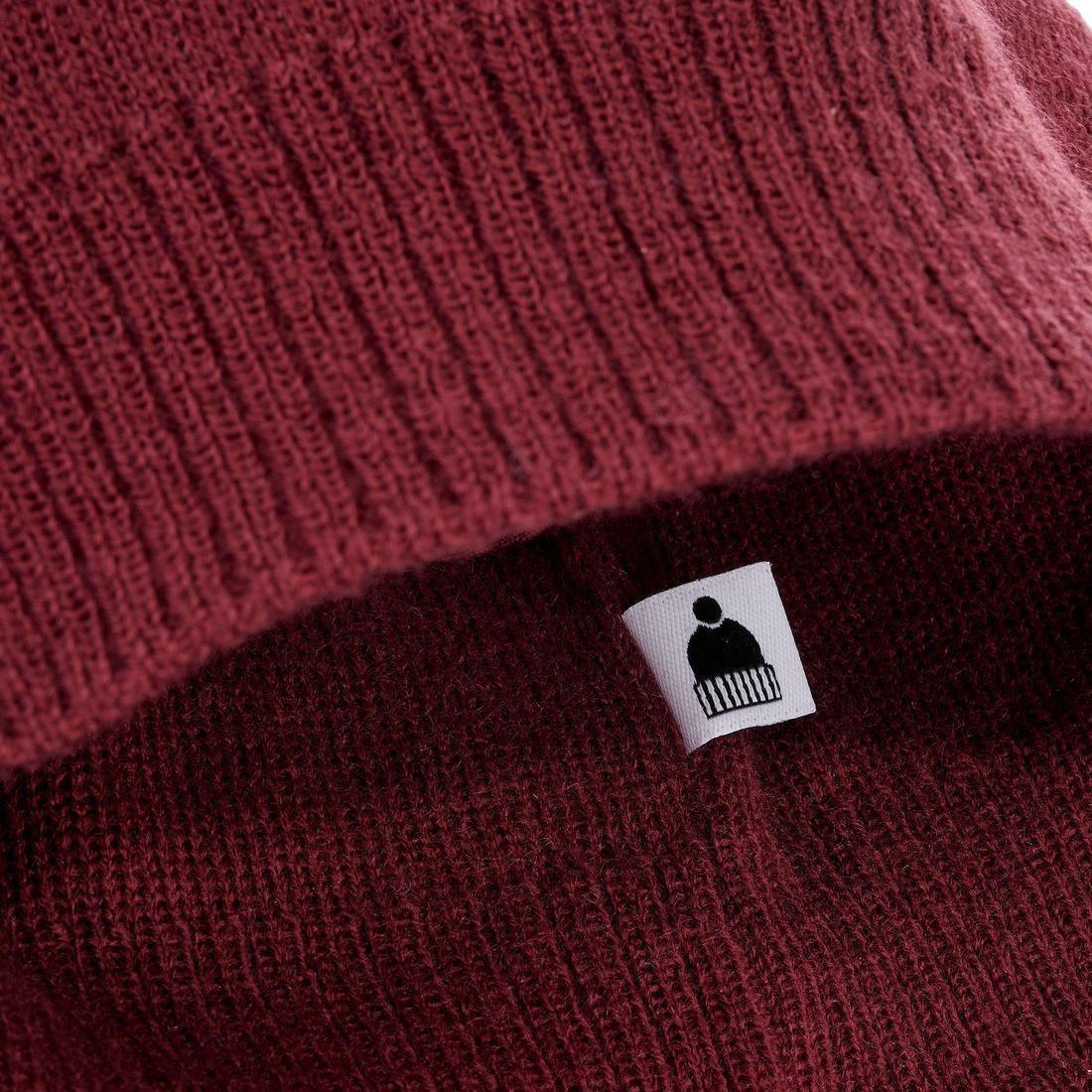 Adult Ski Hat - Simple, White, No Color, large image number 13