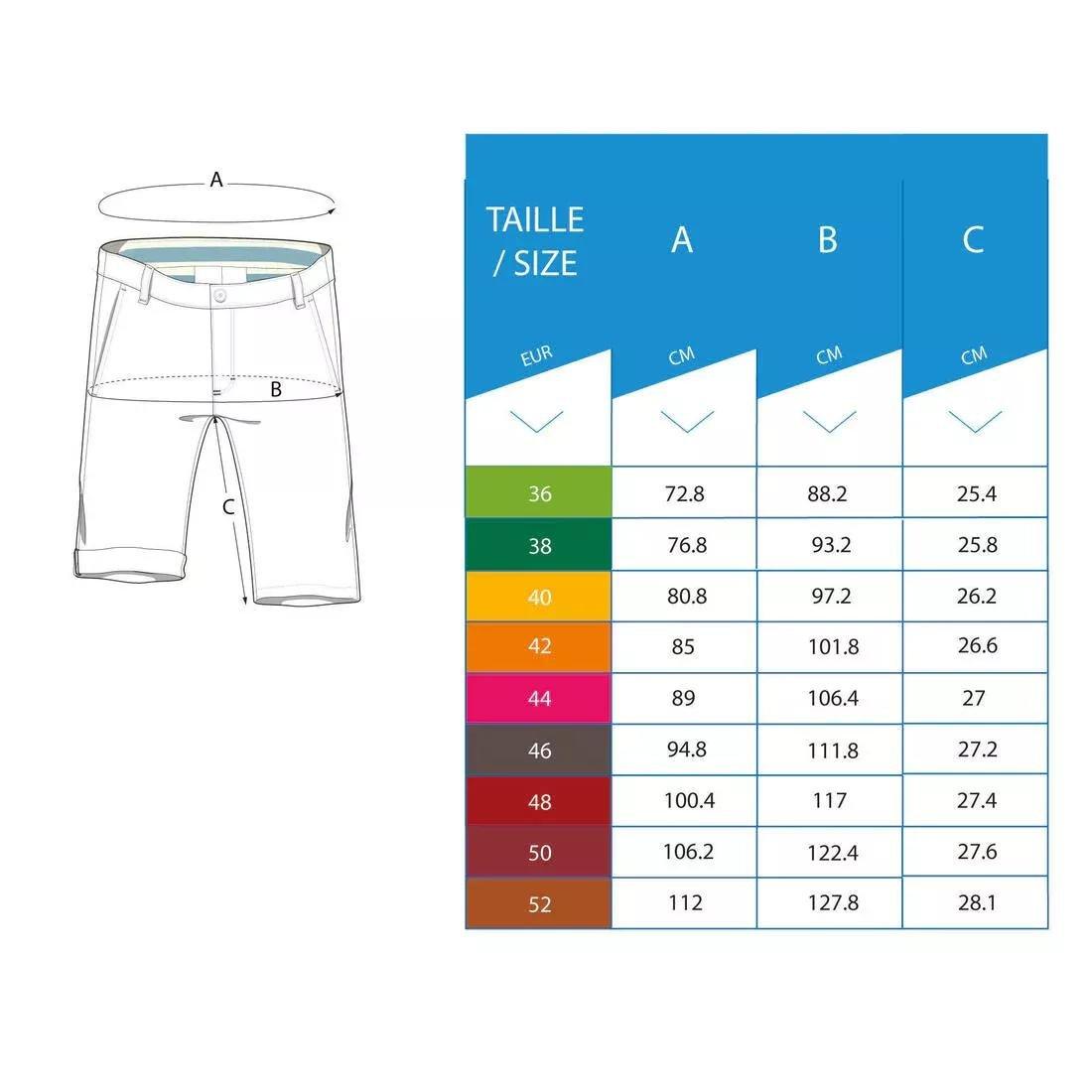 Mens Golf Shorts Mw500, Sand, , large image number 8