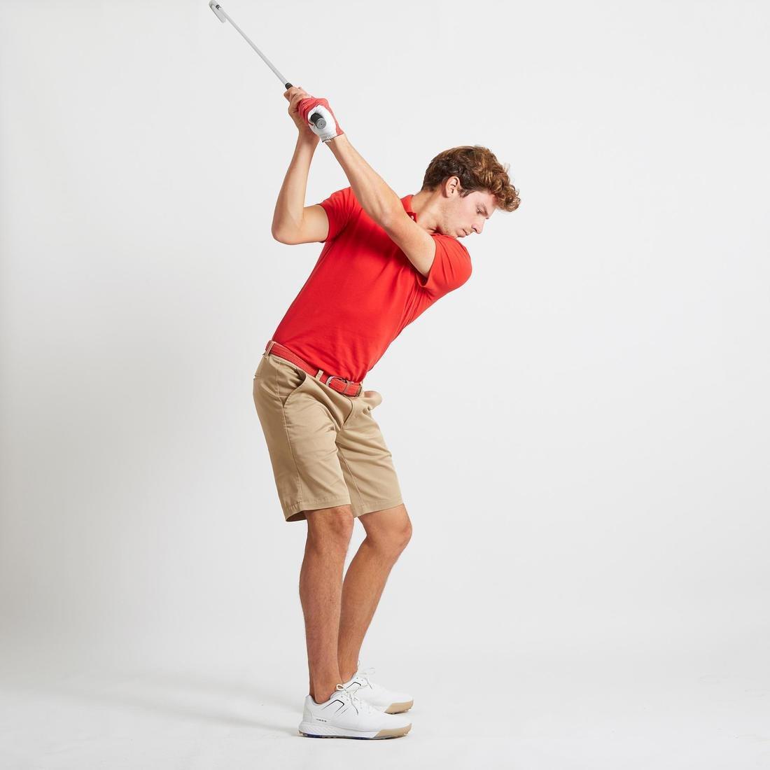 Mens Golf Shorts Mw500, Sand, , large image number 13