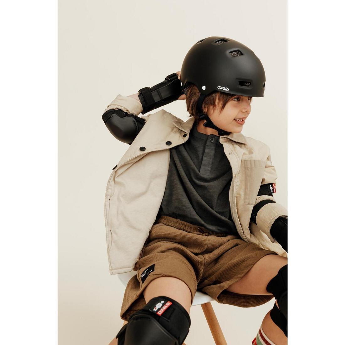 Mf500 Skating Skateboarding Scootering Helmet, White, , large image number 13