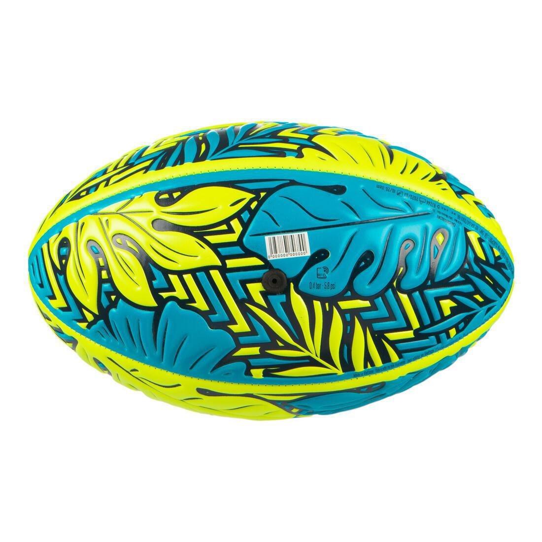Beach Rugby Ball R100 Midi Maori, Multicolour, No Color, large image number 10
