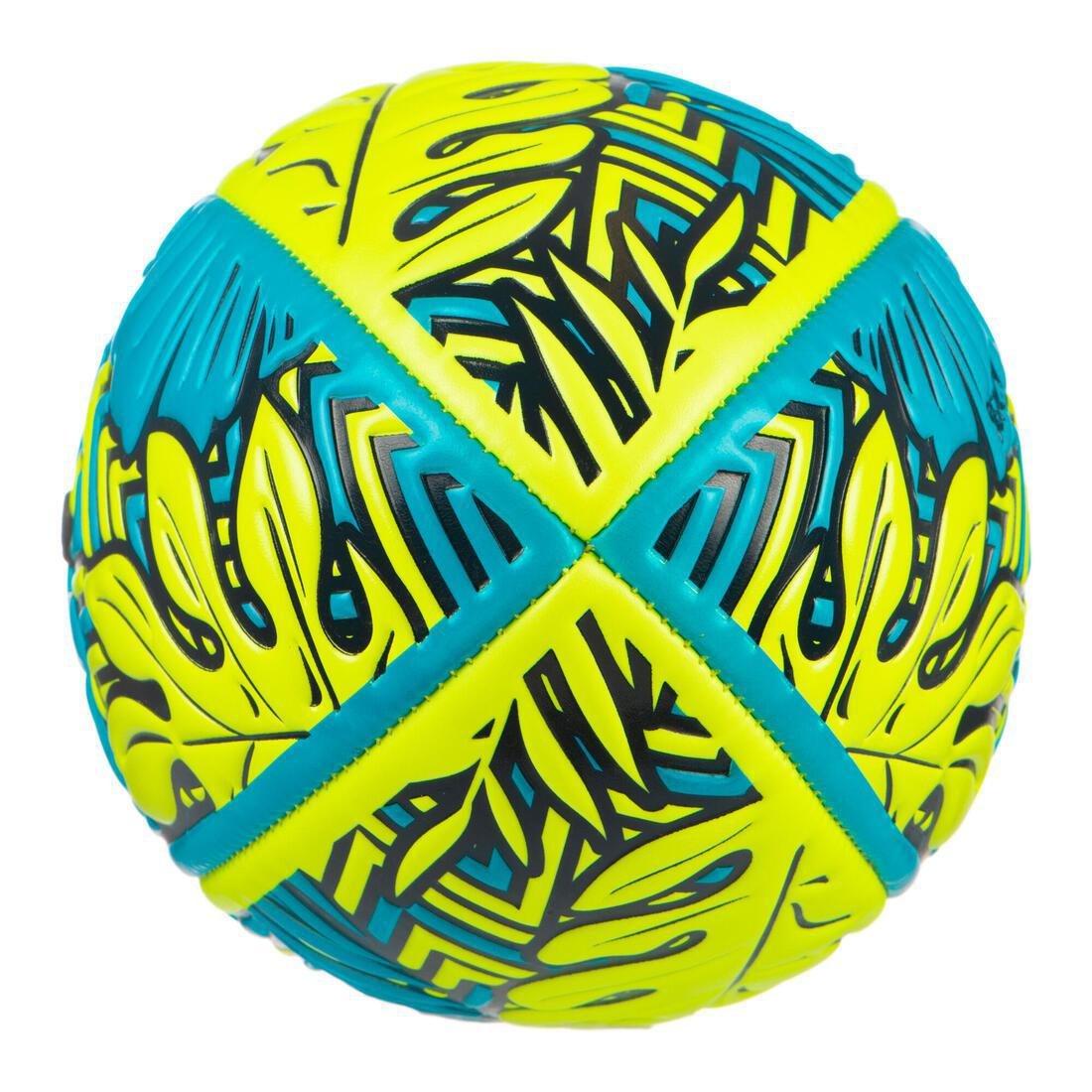Beach Rugby Ball R100 Midi Maori, Multicolour, No Color, large image number 12