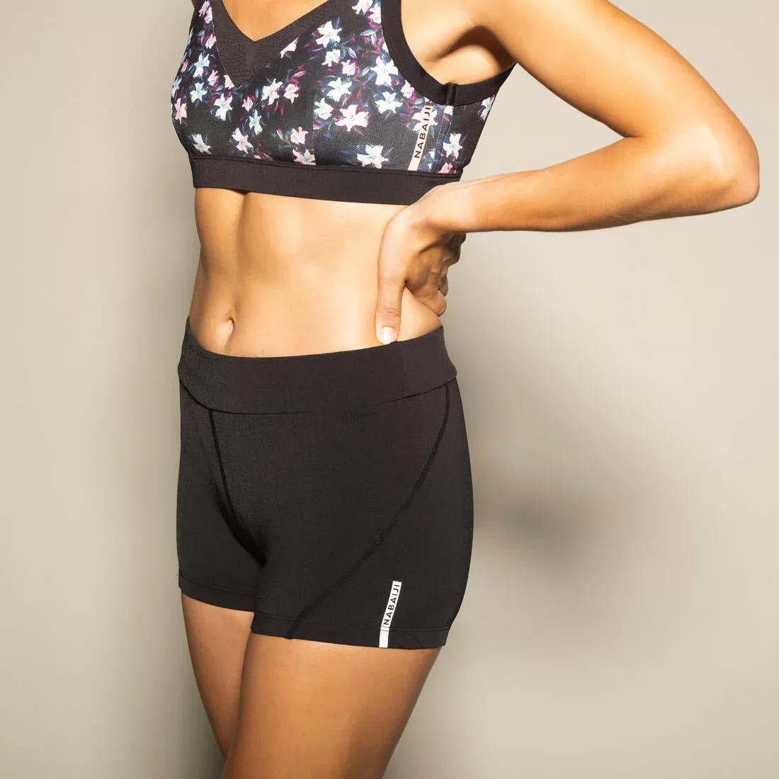 BLACK Women's Swimsuit Bottoms Shorty Nina black, No Color, large image number 0