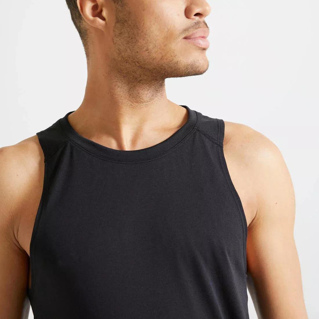 Fitness Cardio Training Tank Top100 , White, , large image number 9