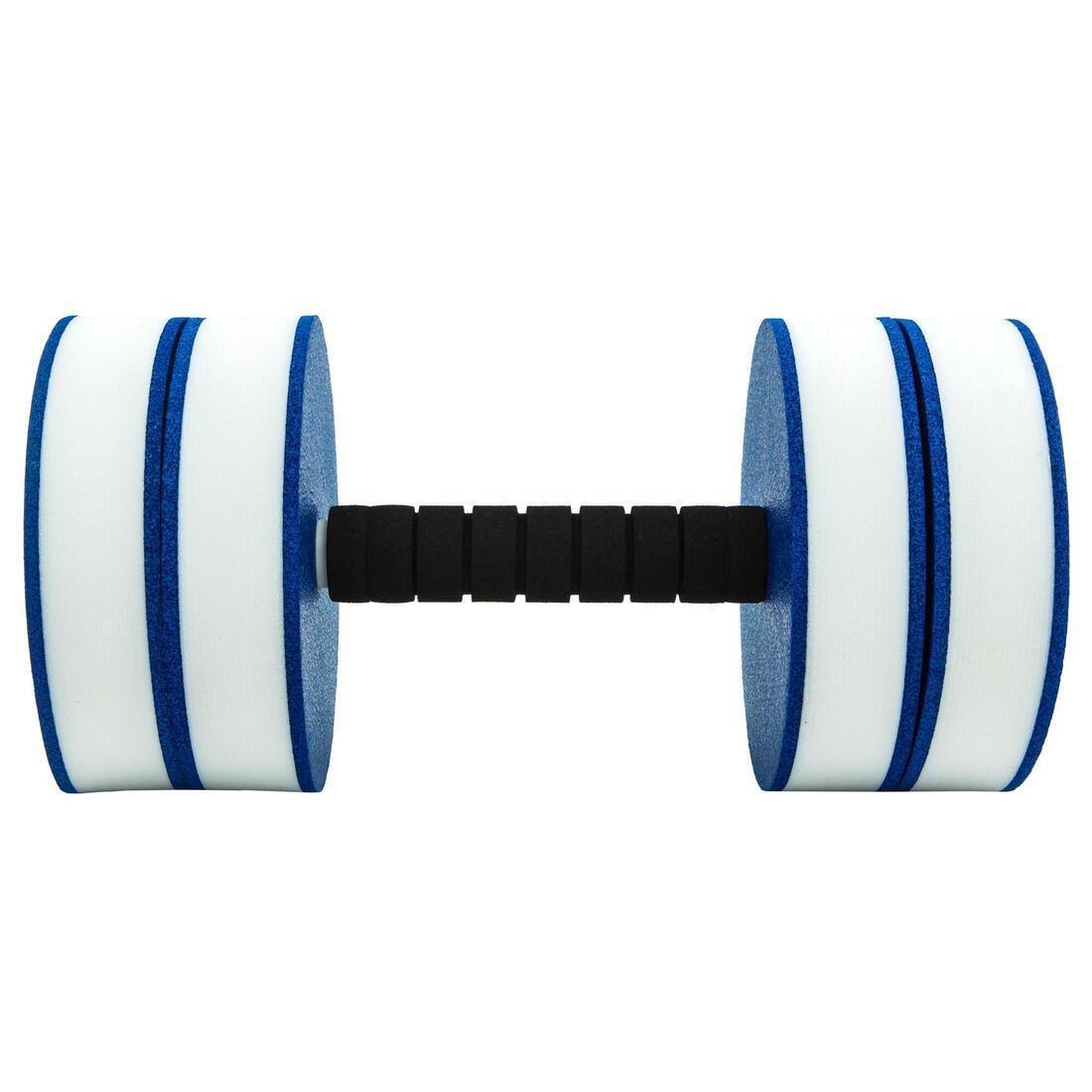 Aquafitness Pair Of Foam Water Dumbbells, Blue, No Color, large image number 3