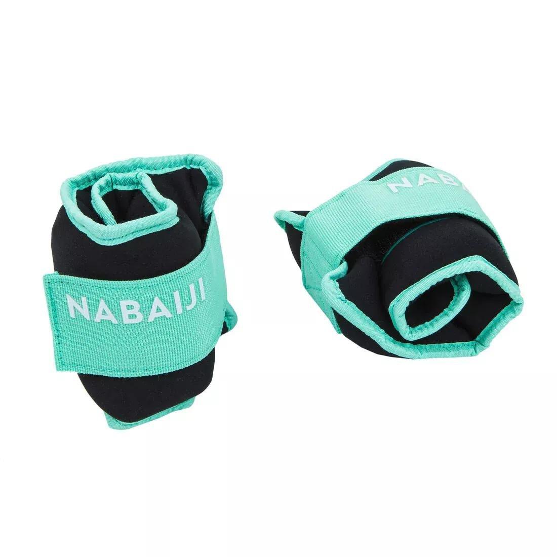 Aquafit Weighted Wristbands - 2*0.5Kg, Green, No Color, large image number 0