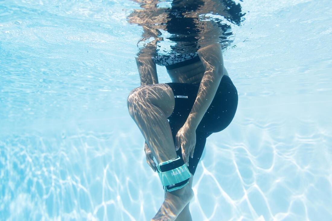 Aquafit Weighted Wristbands - 2*0.5Kg, Green, No Color, large image number 10