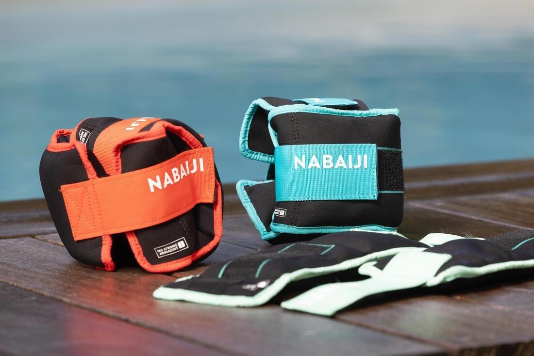 Aquafit Weighted Wristbands - 2*0.5Kg, Green, No Color, large image number 11