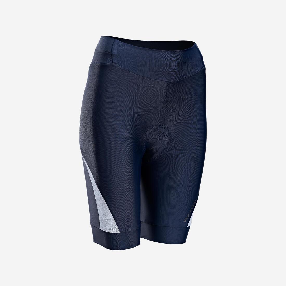 BLACK Women's Strapless Summer Road Cycle Shorts Discover - Black/Coral, , large image number 14