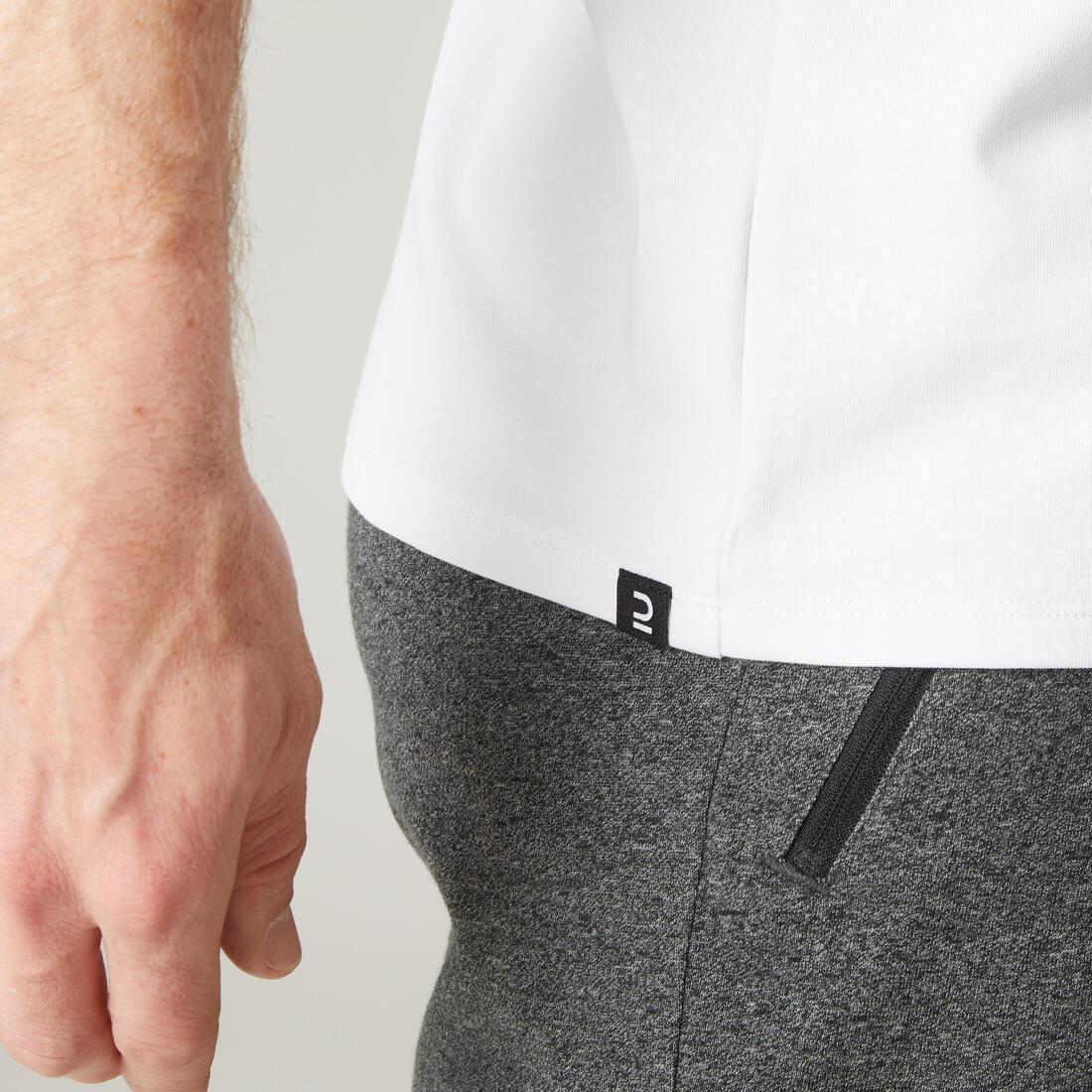 Stretchy Cotton Fitness Tank Top, Snow White, No Color, large image number 8