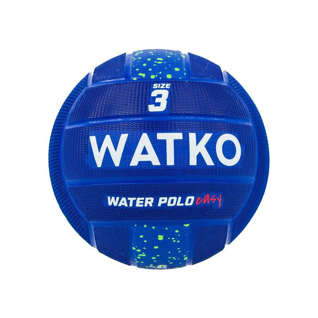 Water Polo Easy Polo Ball 3, Blue, No Color, large image number 1