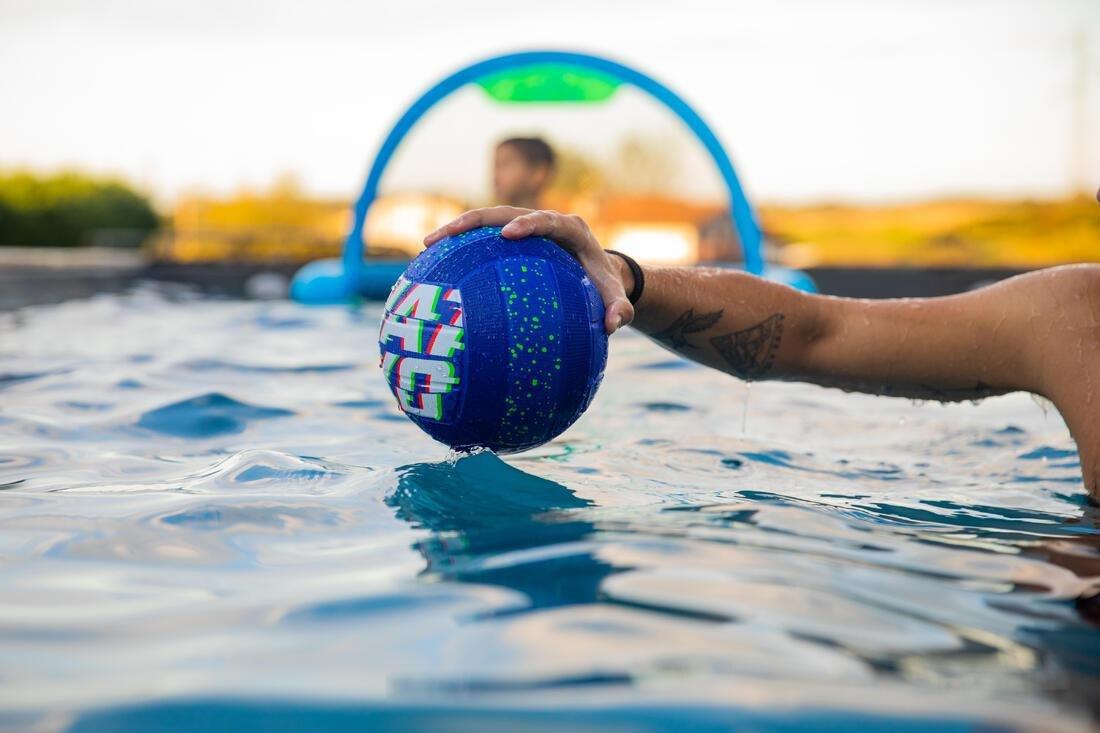 Water Polo Easy Polo Ball 3, Blue, No Color, large image number 4