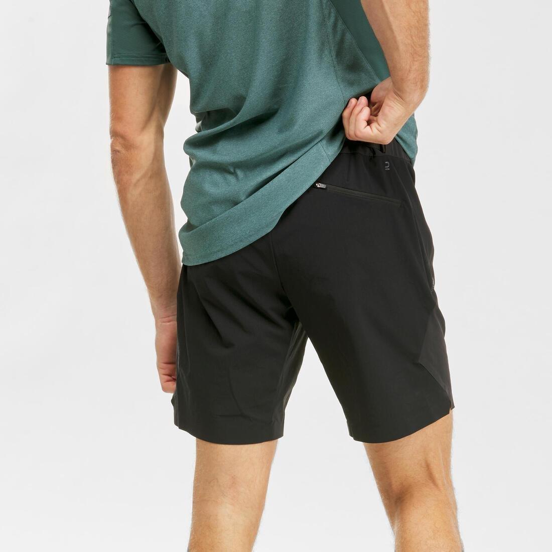 Men Short Mountain Shorts - Mh500, Black, , large image number 1