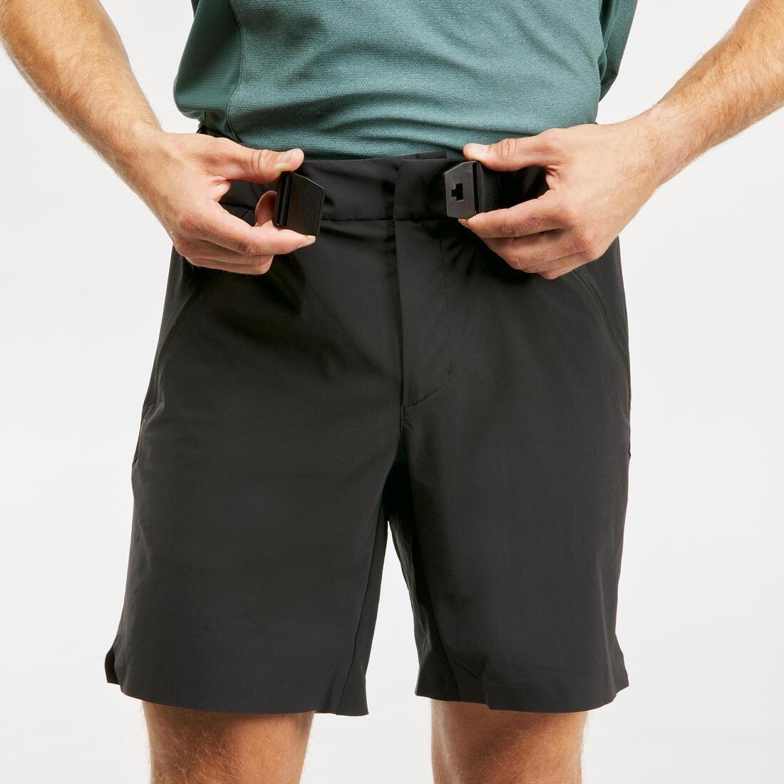 Men Short Mountain Shorts - Mh500, Black, , large image number 3