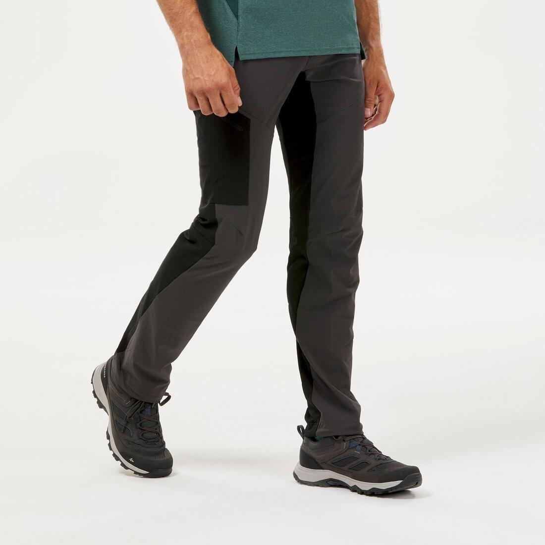 Mens Walking Trousers, Carbon Grey, , large image number 0