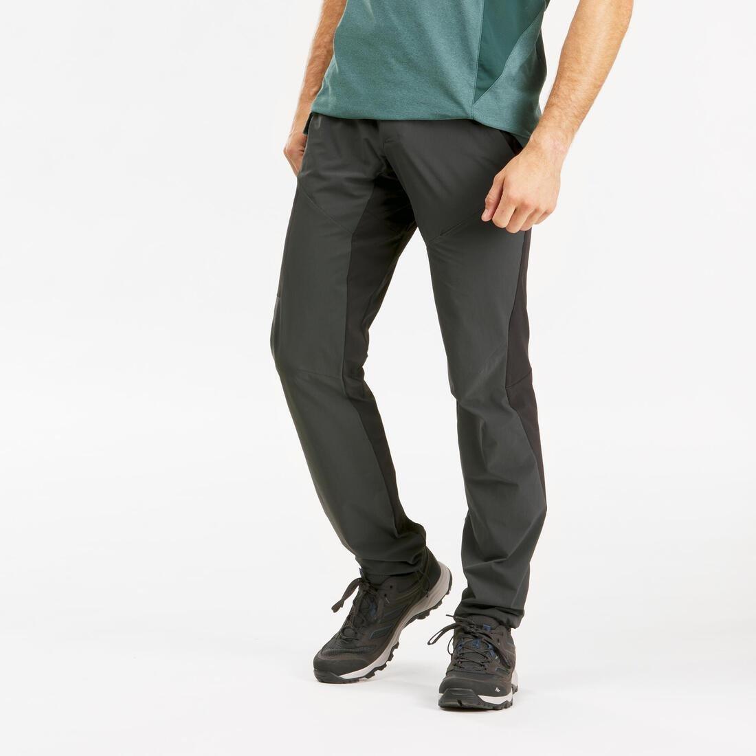 Mens Walking Trousers, Carbon Grey, , large image number 2