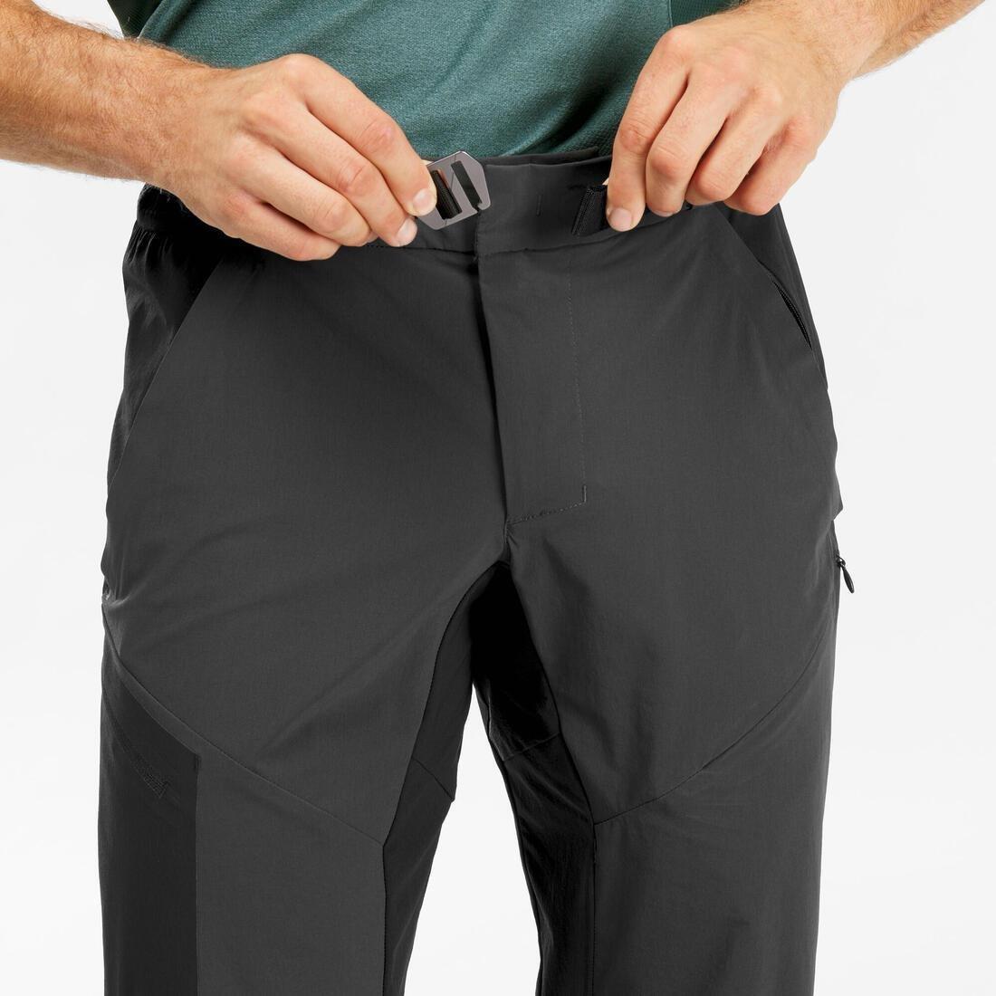Mens Walking Trousers, Carbon Grey, , large image number 7