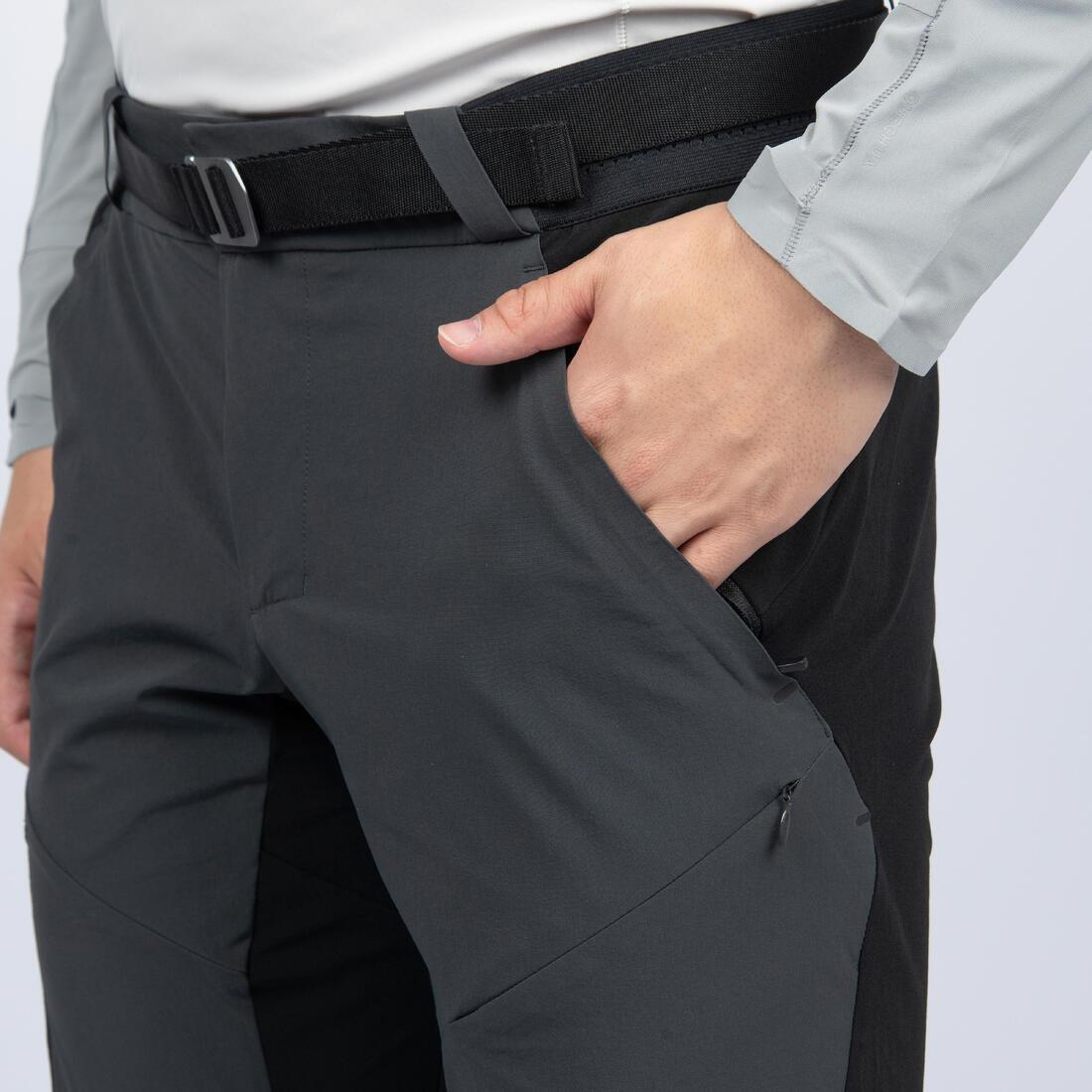 Mens Walking Trousers, Carbon Grey, , large image number 9