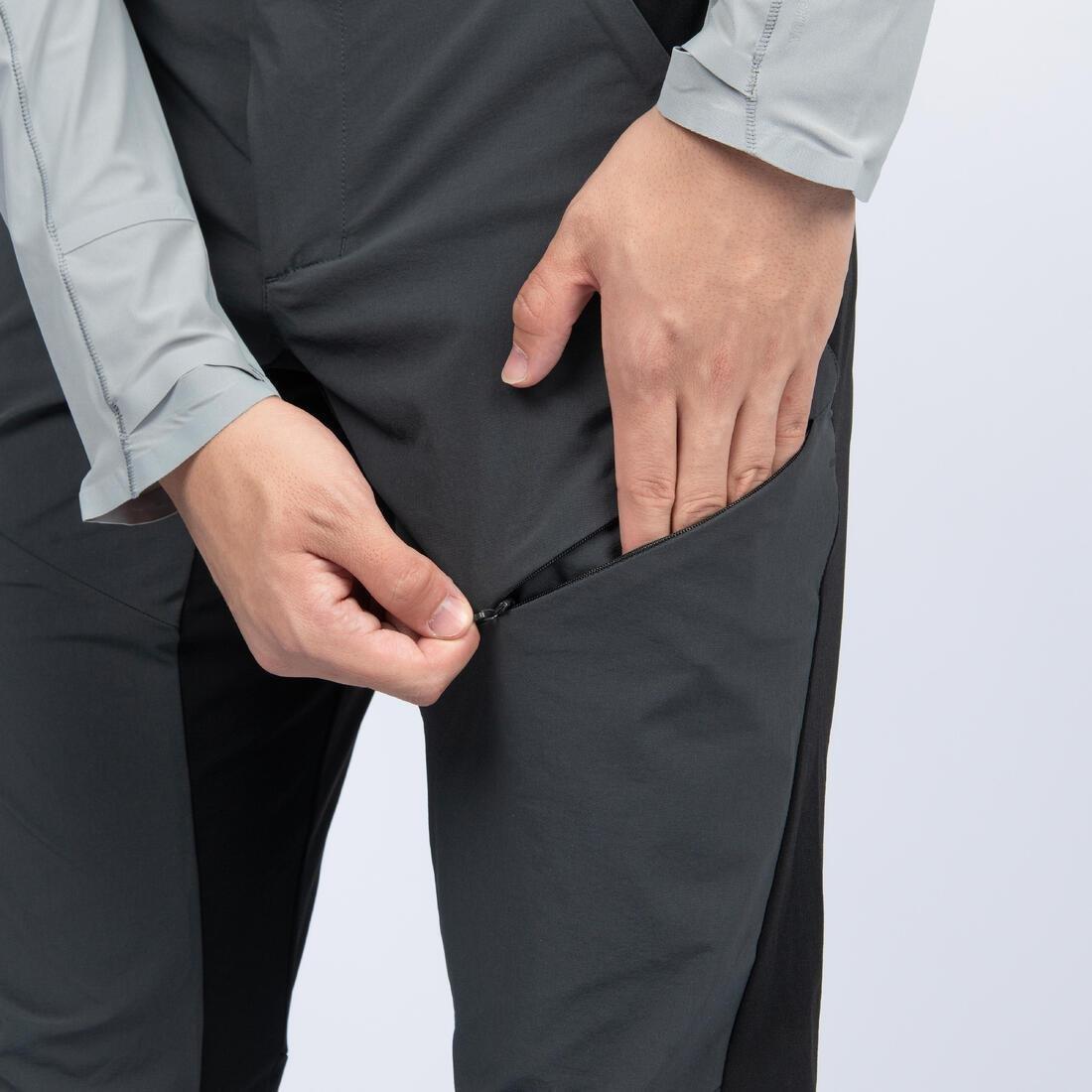 Mens Walking Trousers, Carbon Grey, , large image number 10