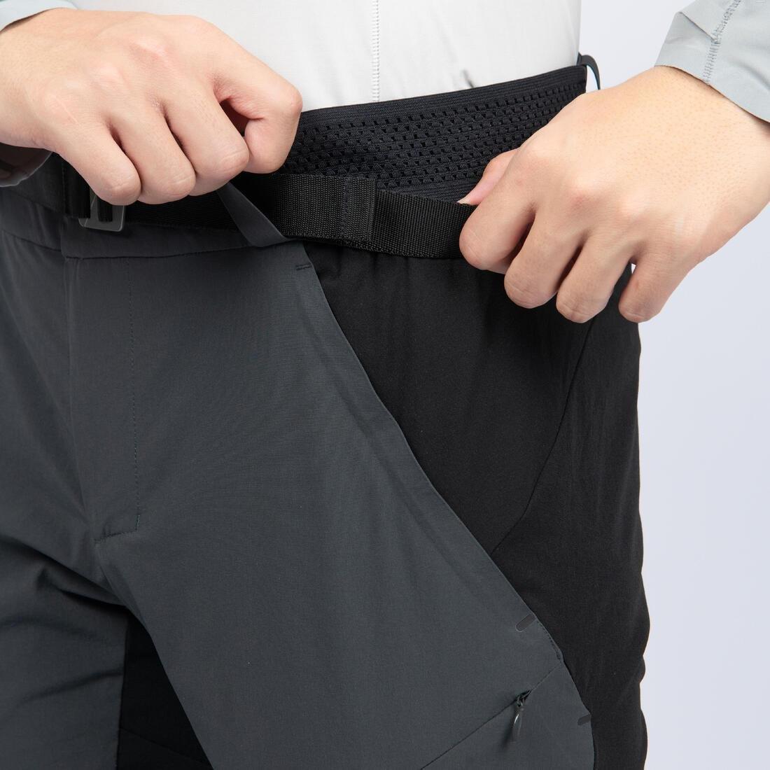 Mens Walking Trousers, Carbon Grey, , large image number 11