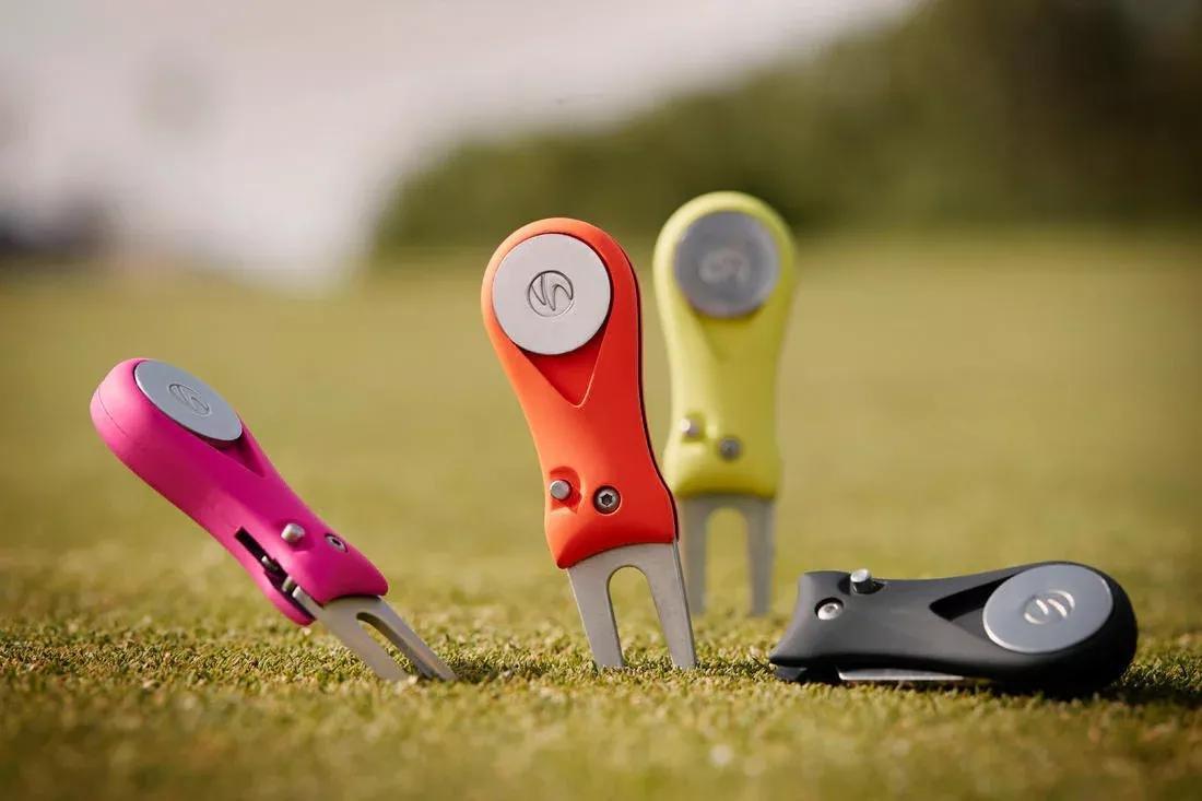 Golf Automatic Divot Repair Tool - Inesis, Red, No Color, large image number 5