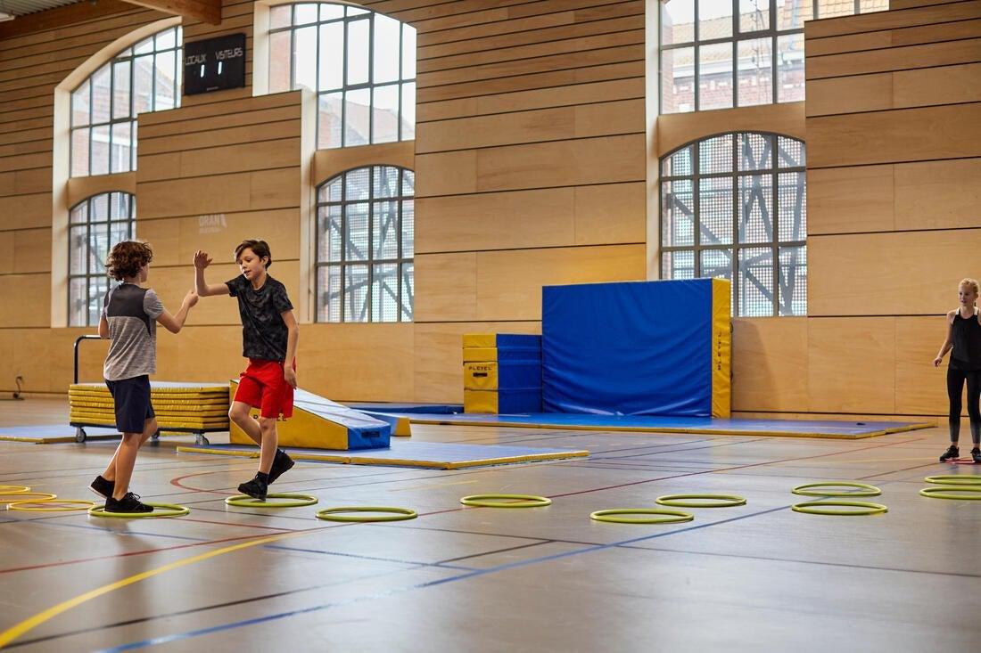 Kids Boys Breathable Gym Shorts W900, Navy, No Color, medium