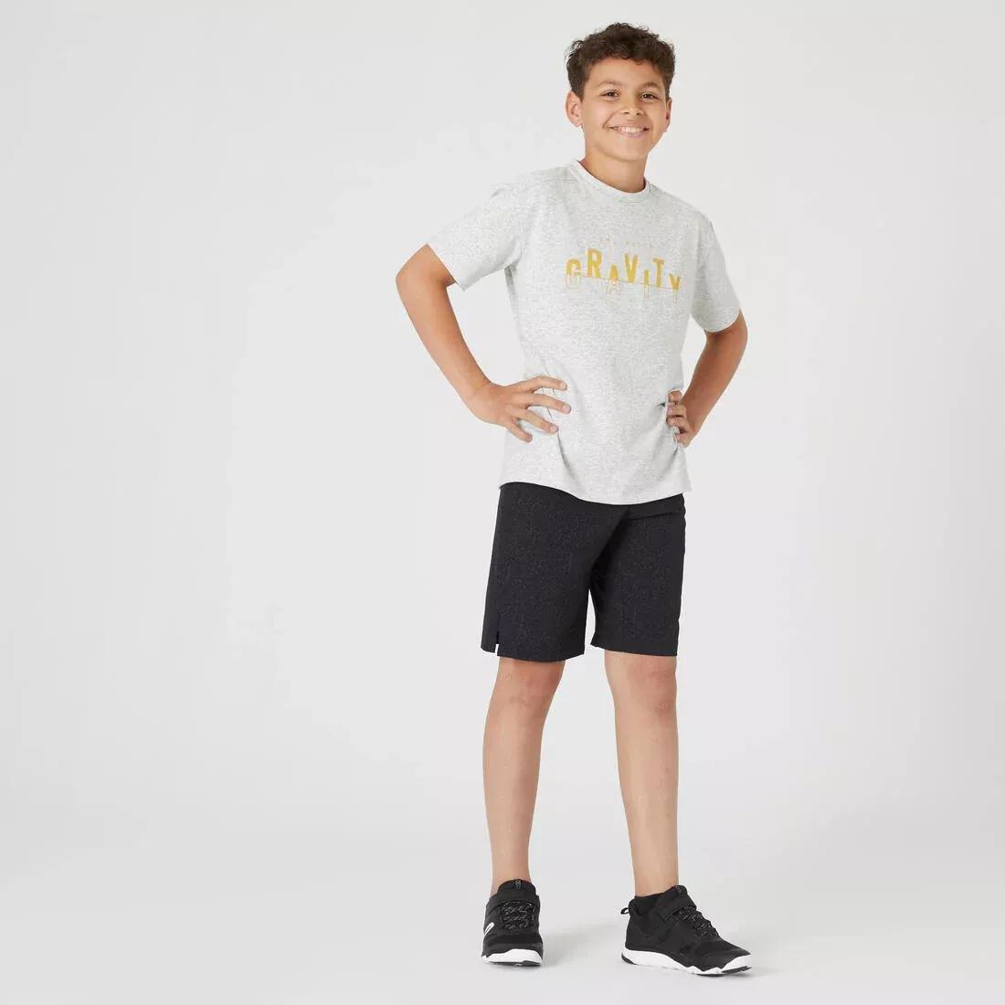 Kids Boys Breathable Gym Shorts W900, Navy, , large image number 13