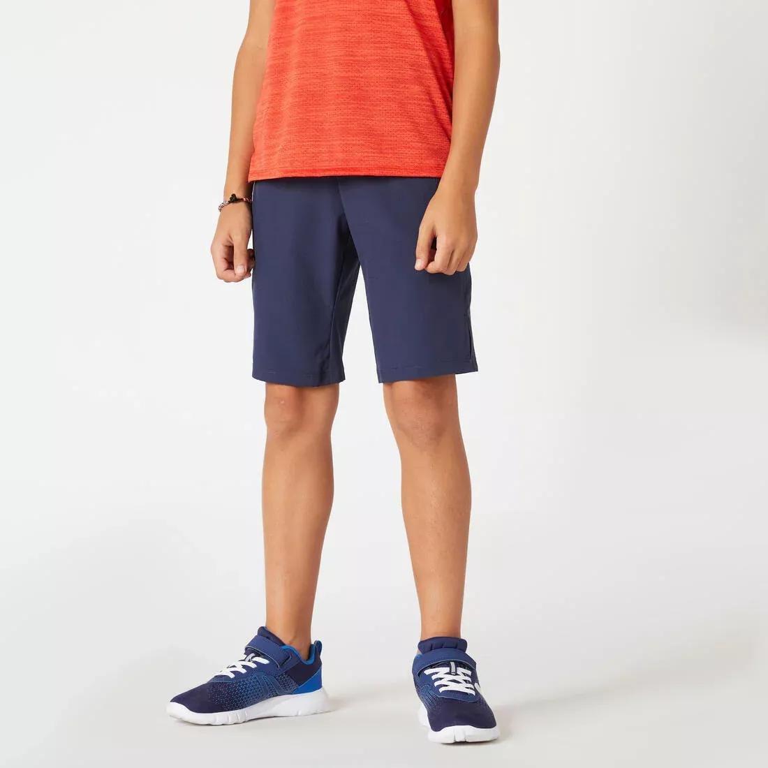 Boys' Breathable Gym Shorts W900, Black, No Color, large image number 10