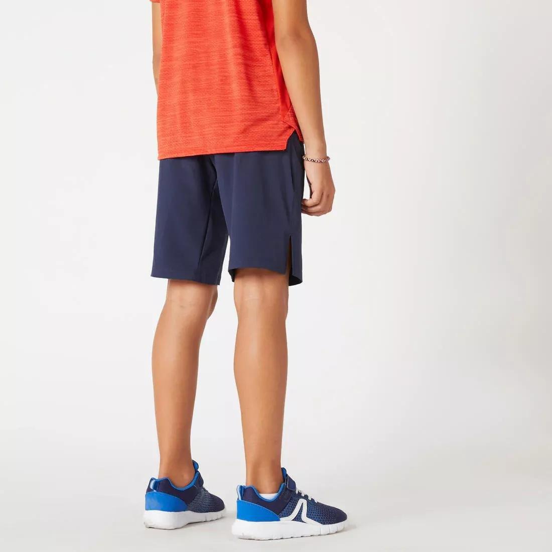 Boys Breathable Gym Shorts W900, Black, , large image number 11