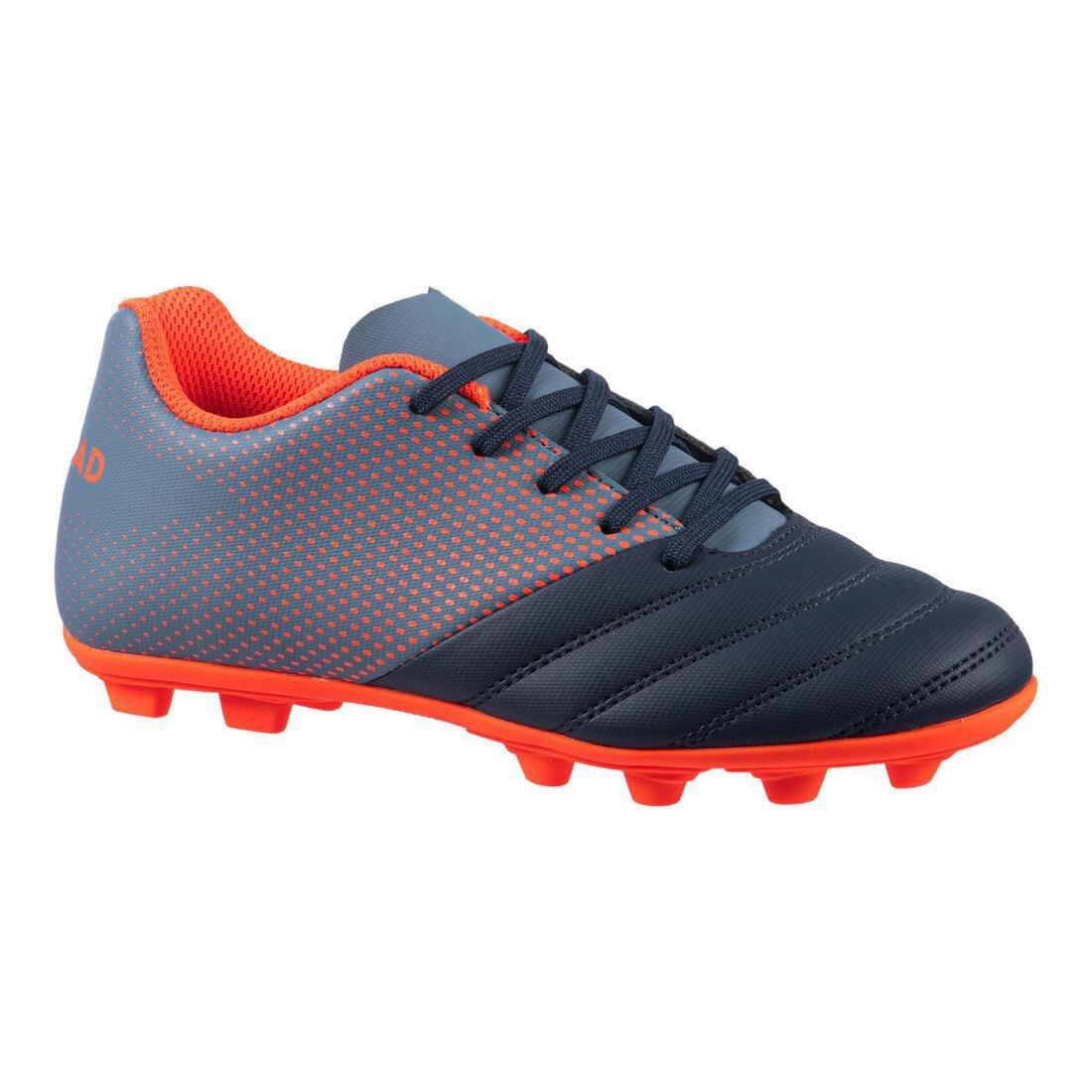 OFFLOAD - Kids Moulded Dry Pitch Rugby Boots R100, Blue