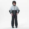 WEDZE - Kids Boys Waterproof Padded Ski Jacket 180 Warm, Grey