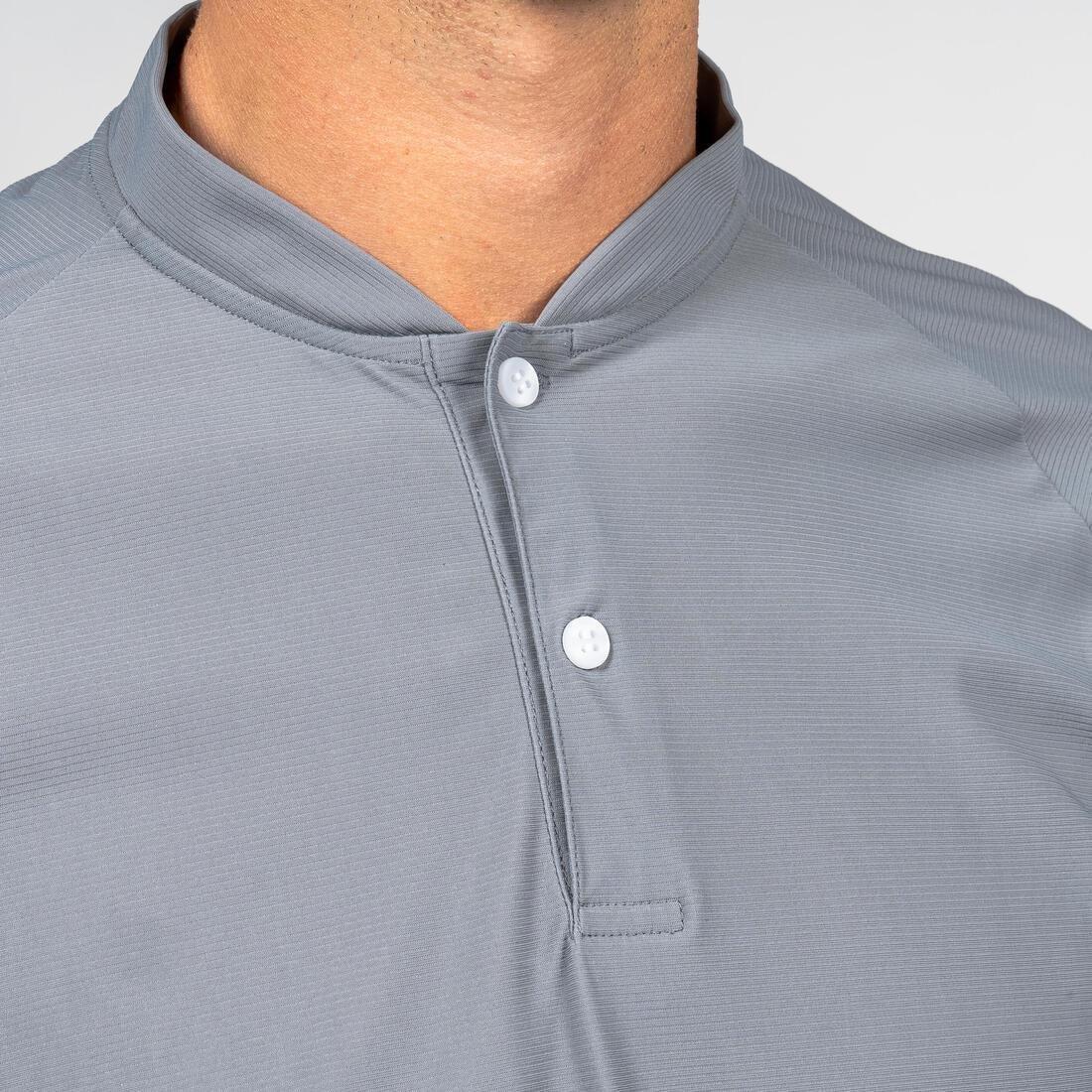 NAVY BLUE Men's golf short-sleeved polo shirt WW900 petrol, No Color, large image number 14