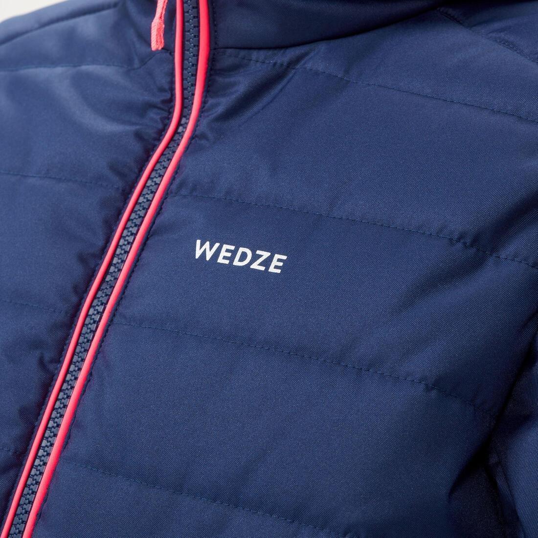 Kids Extra Warm And Waterproof Padded Ski Jacket - 100 Warm, Blue, , large image number 14