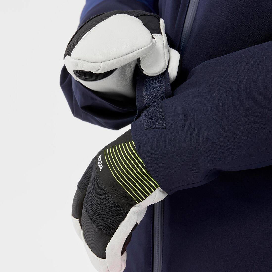 Kids Girls Warm And Waterproof Ski Jacket, 8-14 Years - 900, Blue, No Color, large image number 3