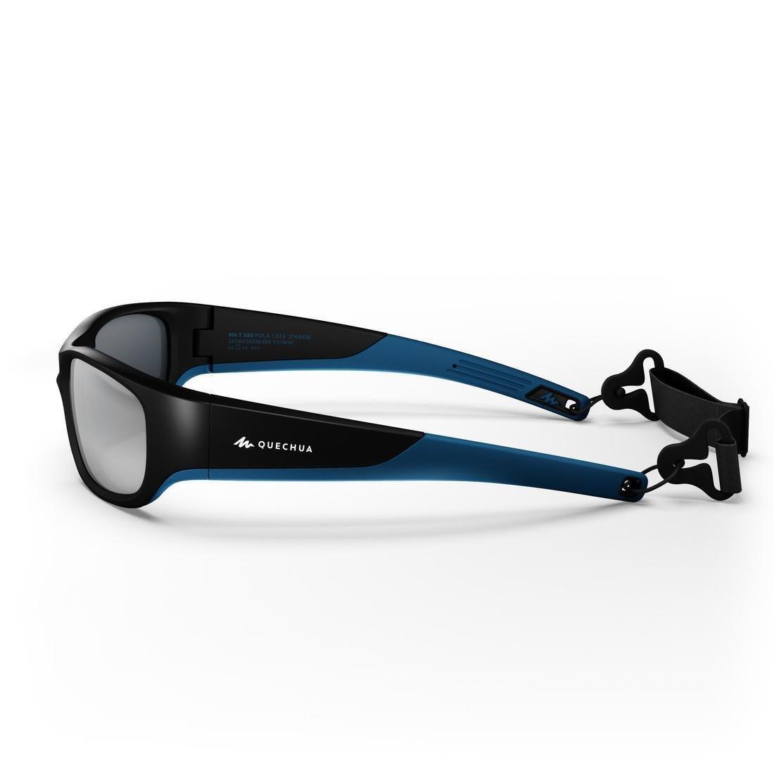 Kids Category 4 Sunglasses, Black, No Color, large image number 4