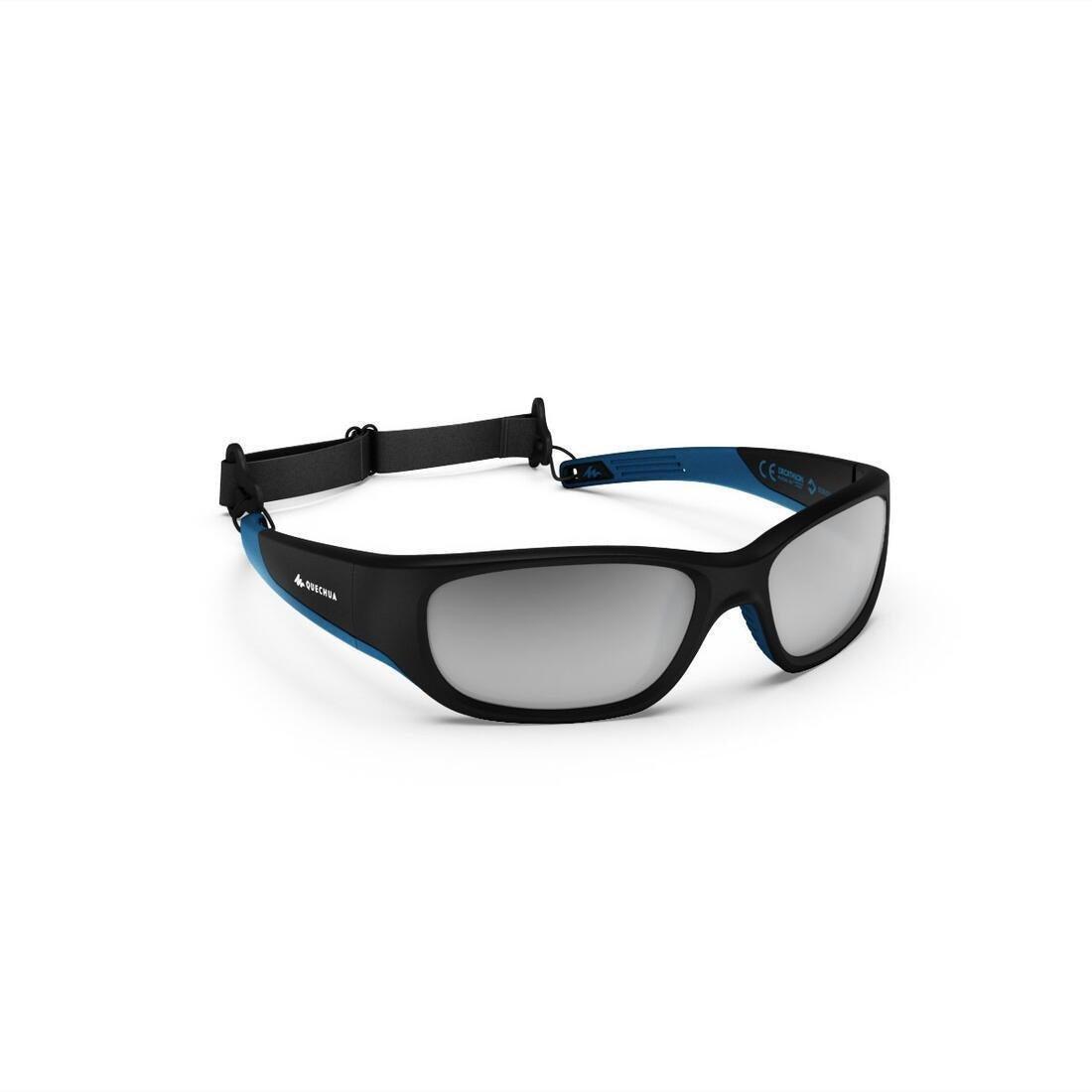 QUECHUA - Kids Category 4 Sunglasses, Black