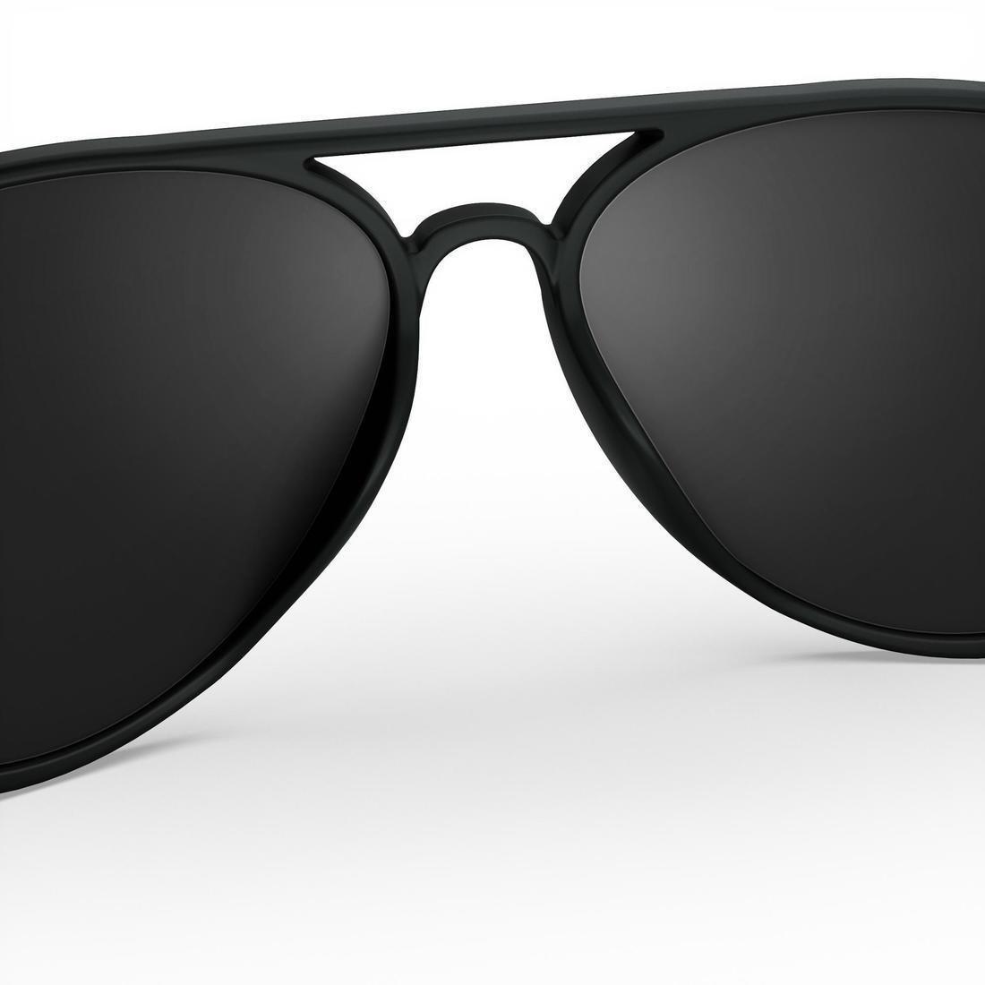 Category 3 Mh 500 Polarised Hiking Sunglasses, Black, No Color, large image number 2