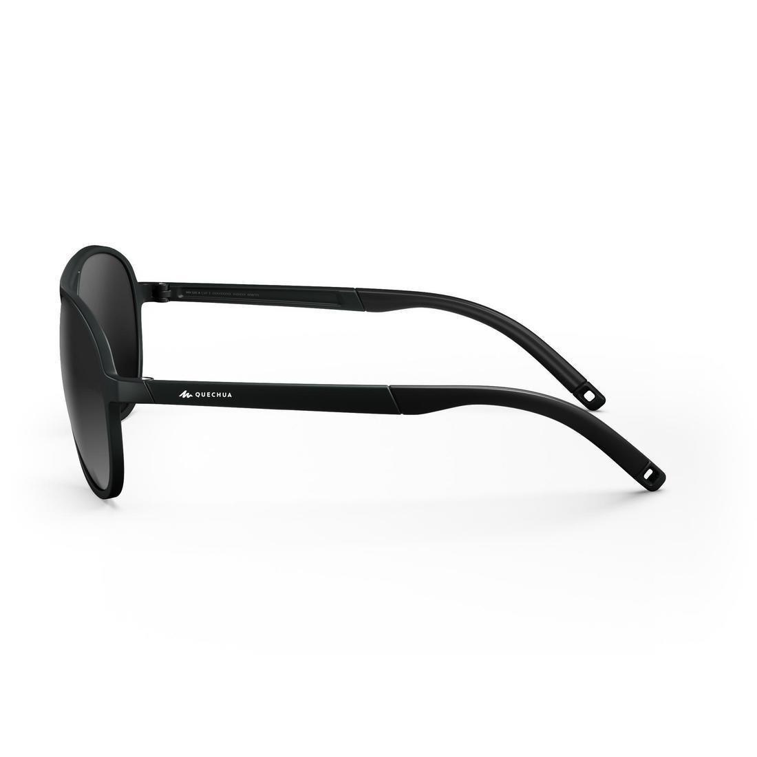 Category 3 Mh 500 Polarised Hiking Sunglasses, Black, No Color, large image number 4