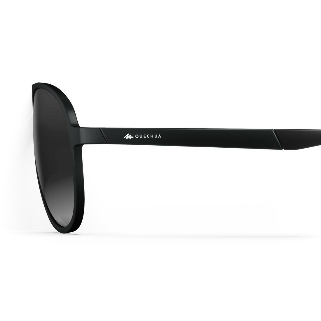Category 3 Mh 500 Polarised Hiking Sunglasses, Black, No Color, large image number 5