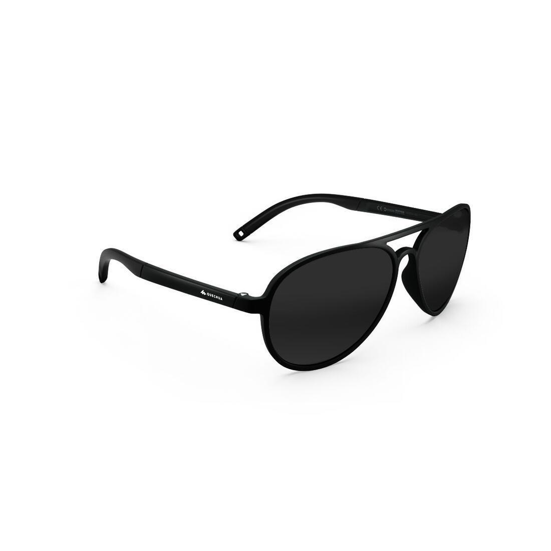 Category 3 Mh 500 Polarised Hiking Sunglasses, Black, No Color, large image number 12