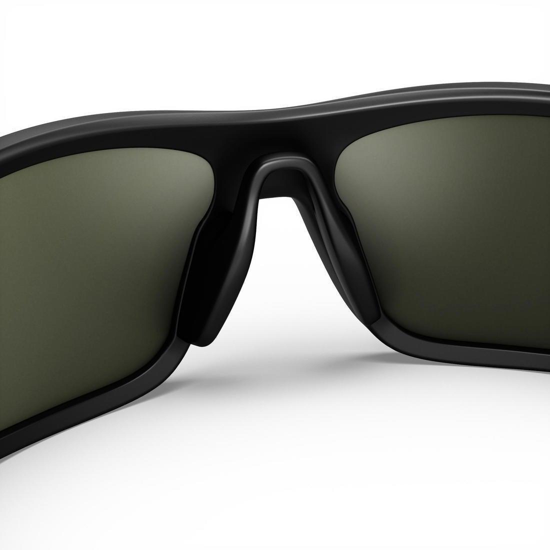 Unisex S Hiking Sunglasses Mh580 Polarising Category 4, Black, No Color, large image number 1