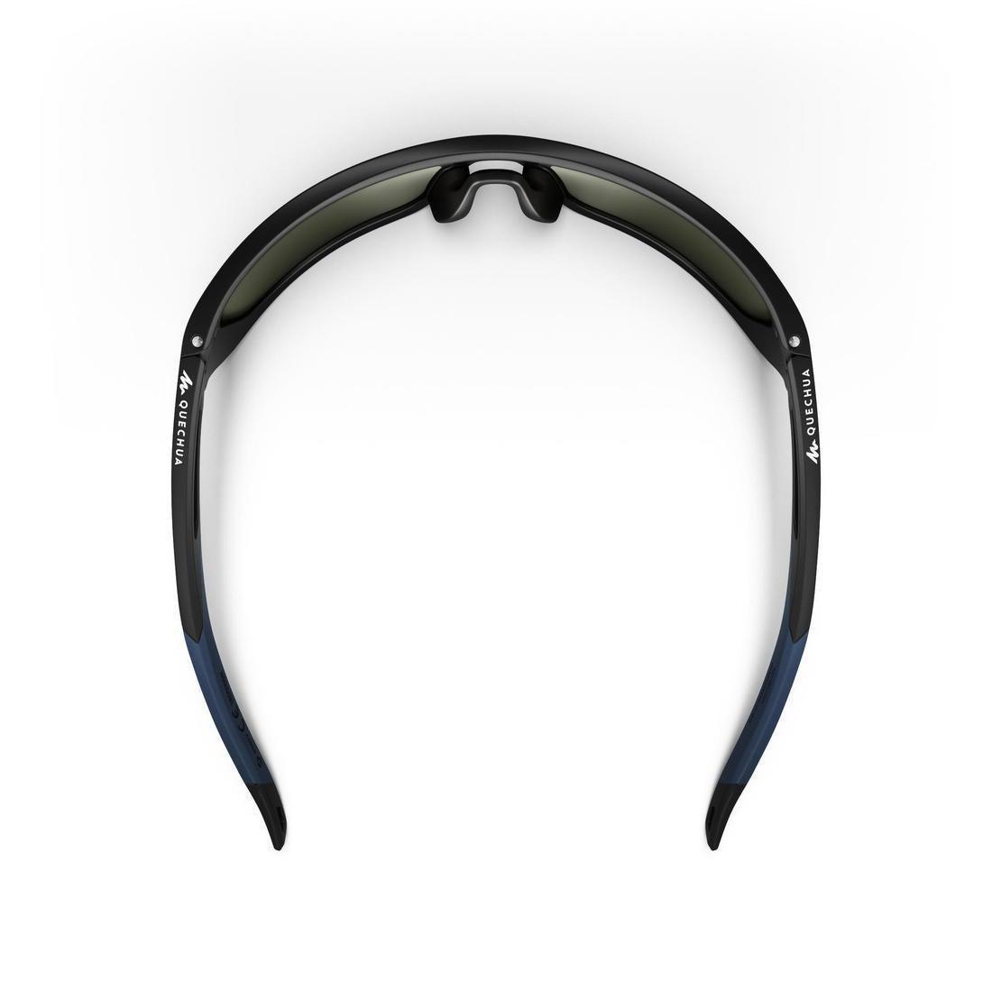 Unisex S Hiking Sunglasses Mh580 Polarising Category 4, Black, No Color, large image number 7