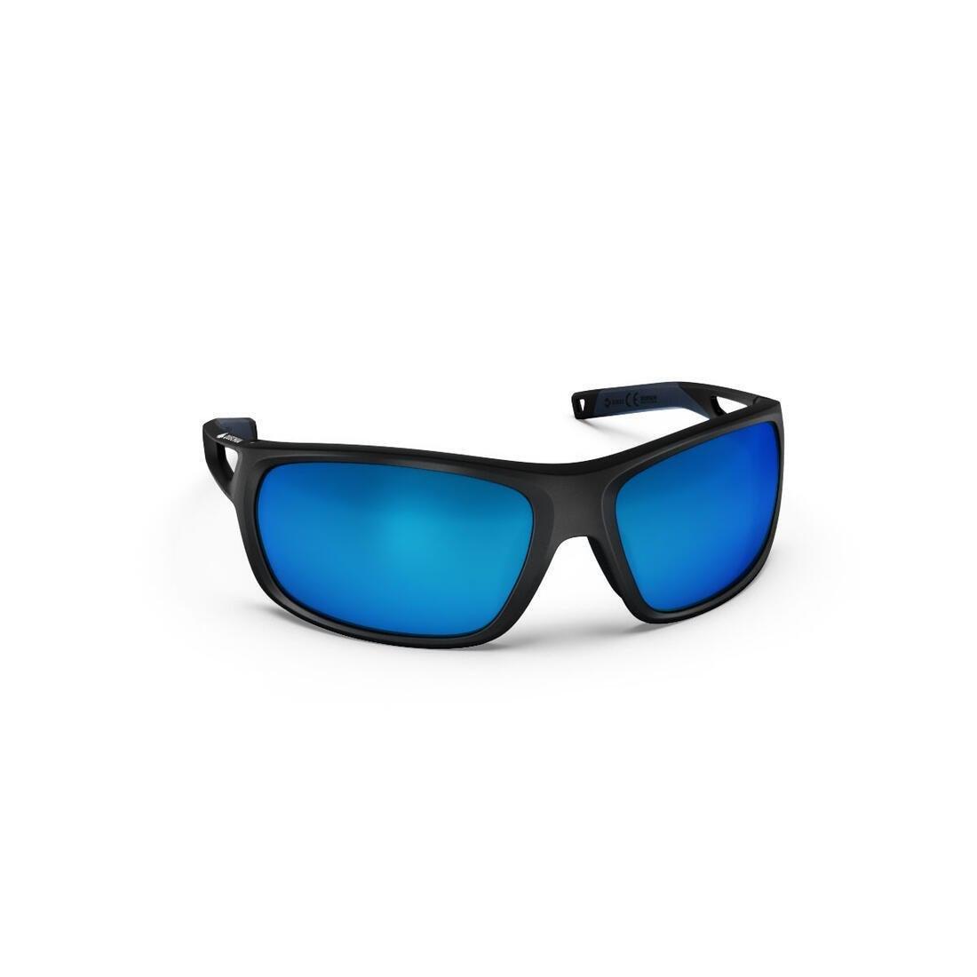 Unisex S Hiking Sunglasses Mh580 Polarising Category 4, Black, No Color, large image number 10