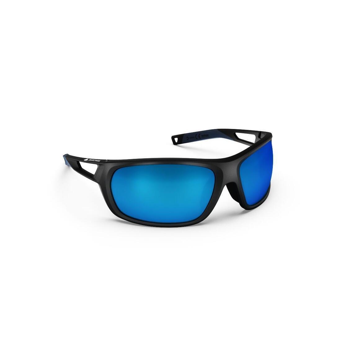 Unisex S Hiking Sunglasses Mh580 Polarising Category 4, Black, No Color, large image number 11